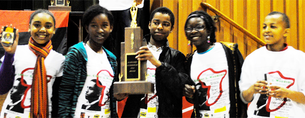 Black History Bowl champions