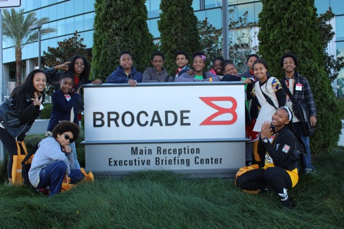 Students visited Brocade